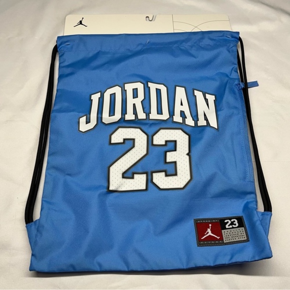 Nike Air Jordan 23 Jersey Gym Sack Backpack North Carolina Blue Bulls 9A0757-B9F